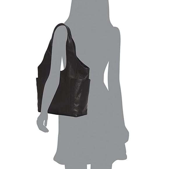 NEW! Genuine Leather Lucky Hobo Tote - Picture 6 of 11